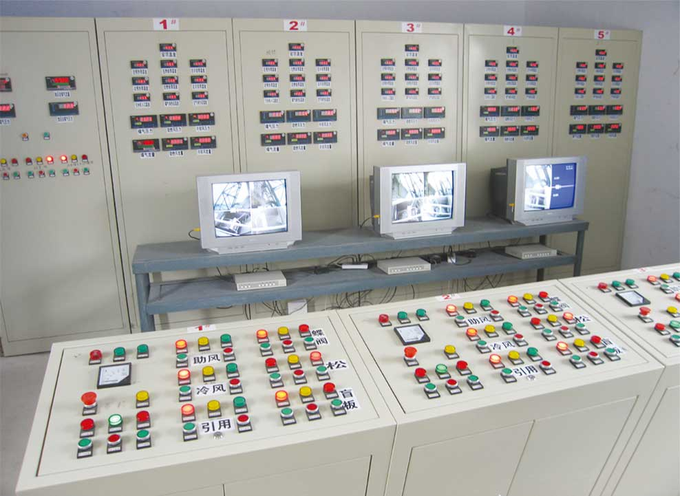 石灰窯高效空氣、煤氣預熱器及控制室1